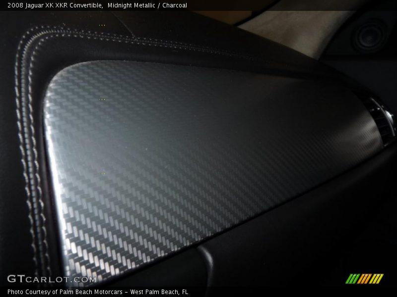 Midnight Metallic / Charcoal 2008 Jaguar XK XKR Convertible