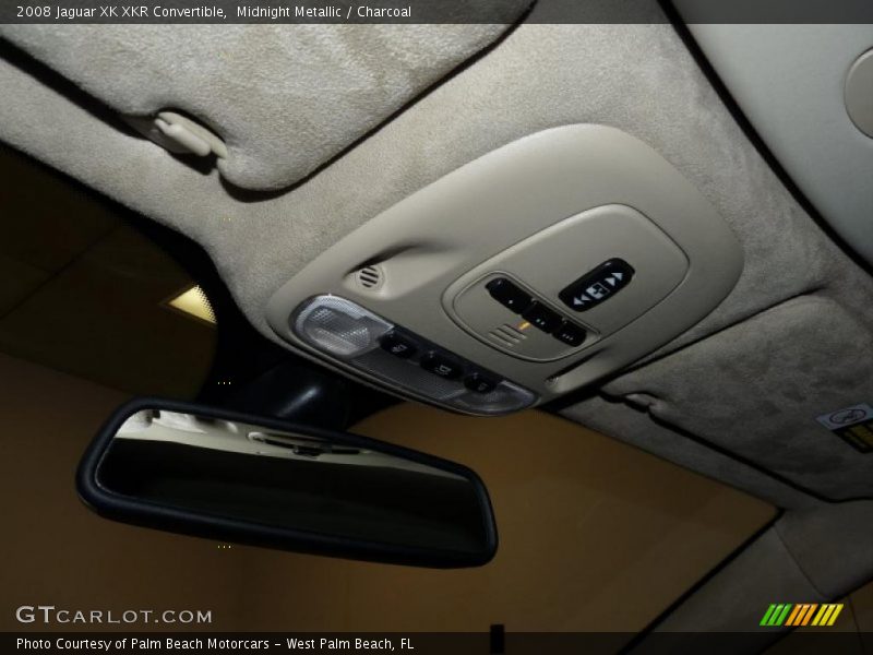 Midnight Metallic / Charcoal 2008 Jaguar XK XKR Convertible