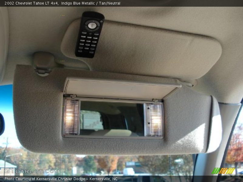 Indigo Blue Metallic / Tan/Neutral 2002 Chevrolet Tahoe LT 4x4
