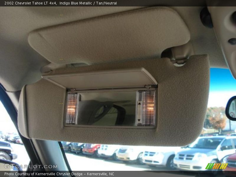 Indigo Blue Metallic / Tan/Neutral 2002 Chevrolet Tahoe LT 4x4