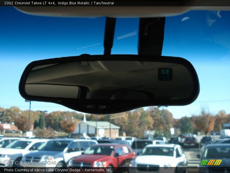 Indigo Blue Metallic / Tan/Neutral 2002 Chevrolet Tahoe LT 4x4