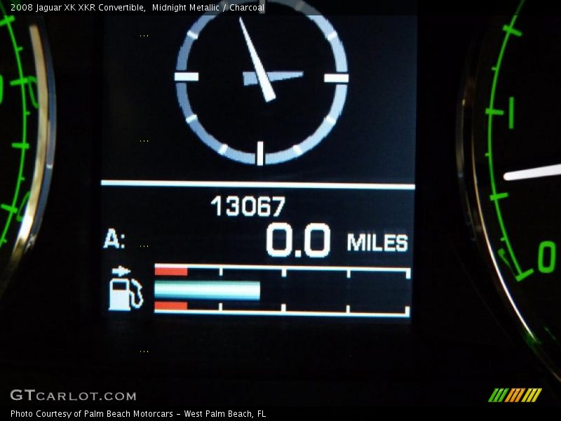 Midnight Metallic / Charcoal 2008 Jaguar XK XKR Convertible