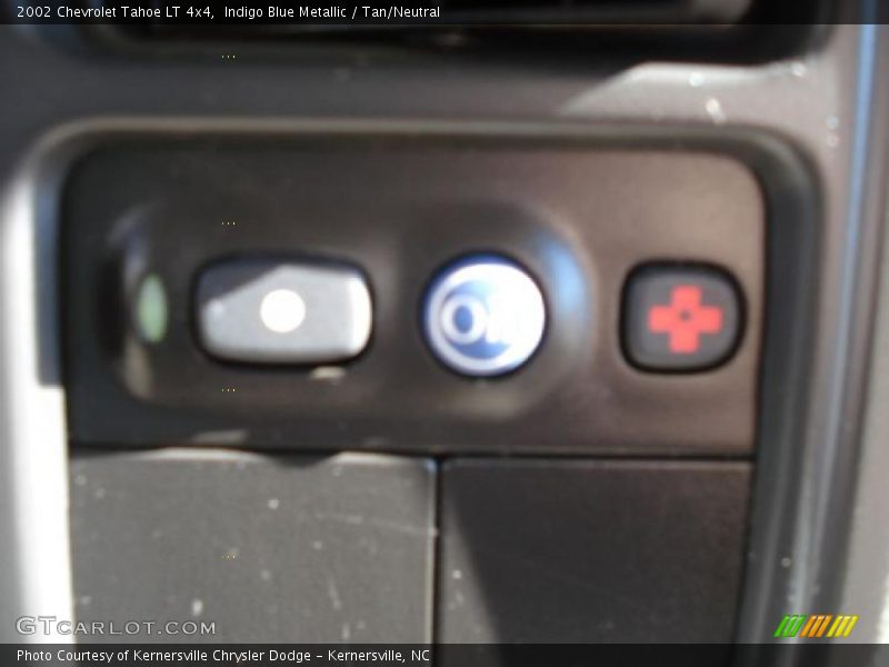Indigo Blue Metallic / Tan/Neutral 2002 Chevrolet Tahoe LT 4x4