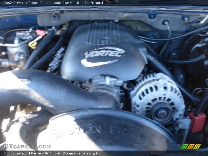 Indigo Blue Metallic / Tan/Neutral 2002 Chevrolet Tahoe LT 4x4