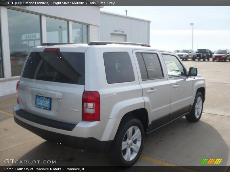 Bright Silver Metallic / Dark Slate Gray 2011 Jeep Patriot Latitude