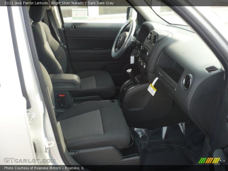 Bright Silver Metallic / Dark Slate Gray 2011 Jeep Patriot Latitude