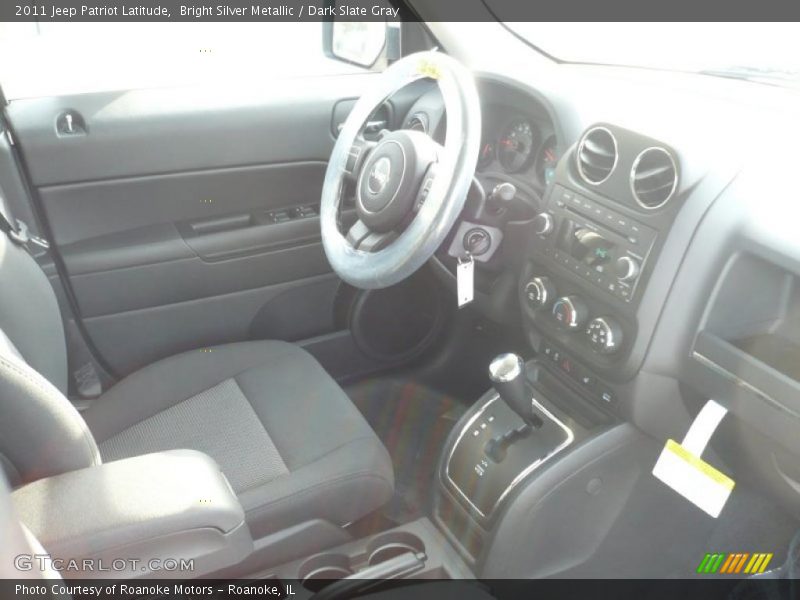 Bright Silver Metallic / Dark Slate Gray 2011 Jeep Patriot Latitude