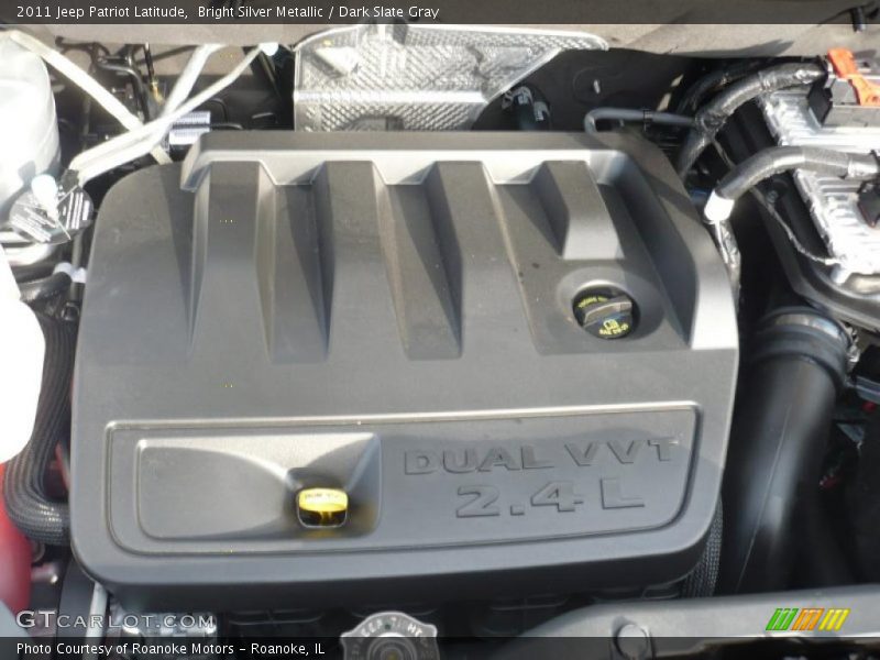Bright Silver Metallic / Dark Slate Gray 2011 Jeep Patriot Latitude