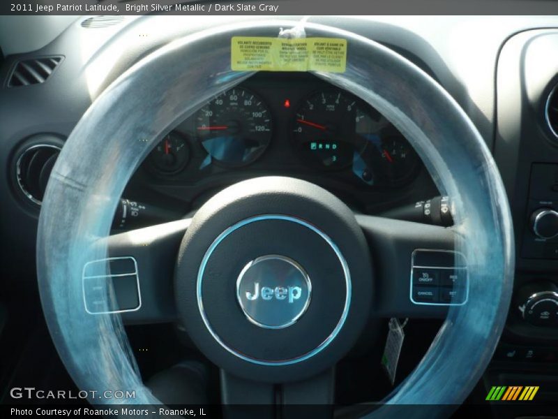 Bright Silver Metallic / Dark Slate Gray 2011 Jeep Patriot Latitude