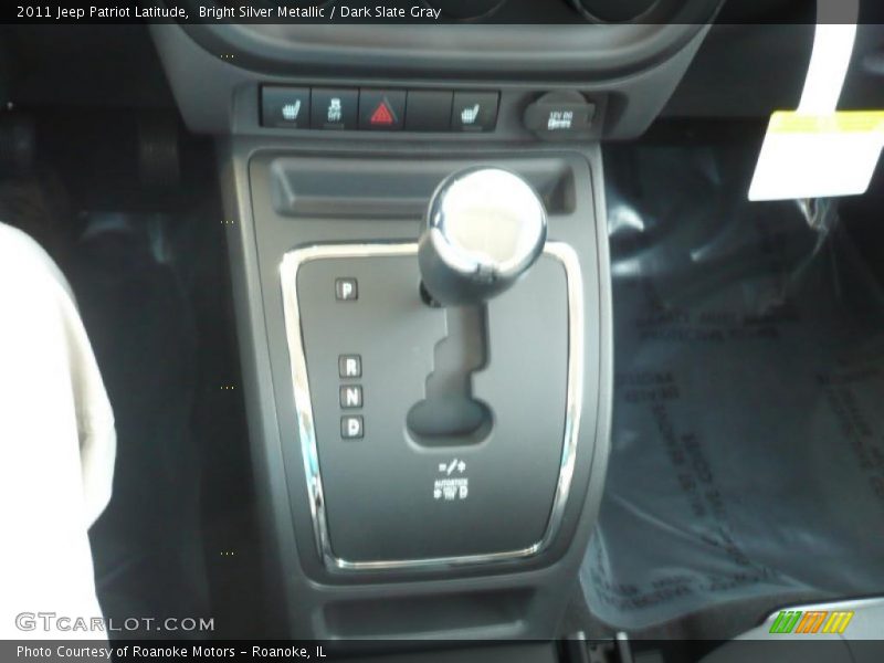 Bright Silver Metallic / Dark Slate Gray 2011 Jeep Patriot Latitude