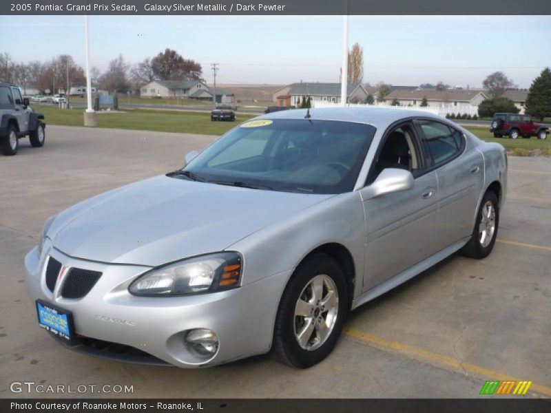 Galaxy Silver Metallic / Dark Pewter 2005 Pontiac Grand Prix Sedan