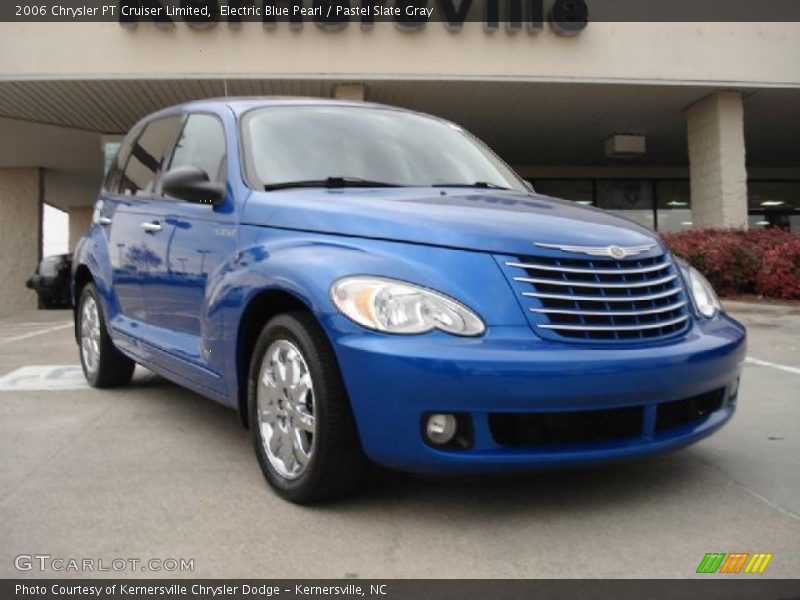 Electric Blue Pearl / Pastel Slate Gray 2006 Chrysler PT Cruiser Limited