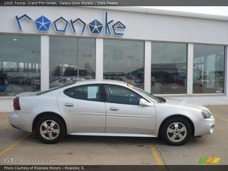 Galaxy Silver Metallic / Dark Pewter 2005 Pontiac Grand Prix Sedan