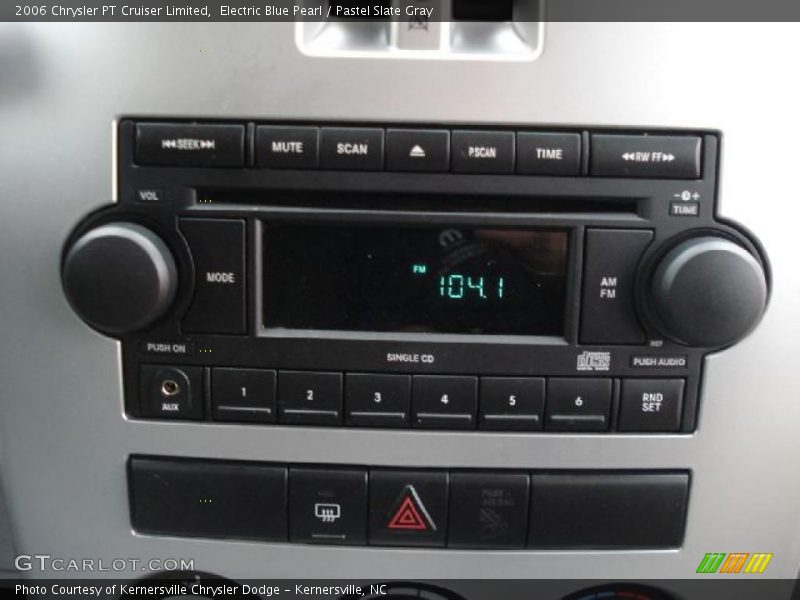 Electric Blue Pearl / Pastel Slate Gray 2006 Chrysler PT Cruiser Limited