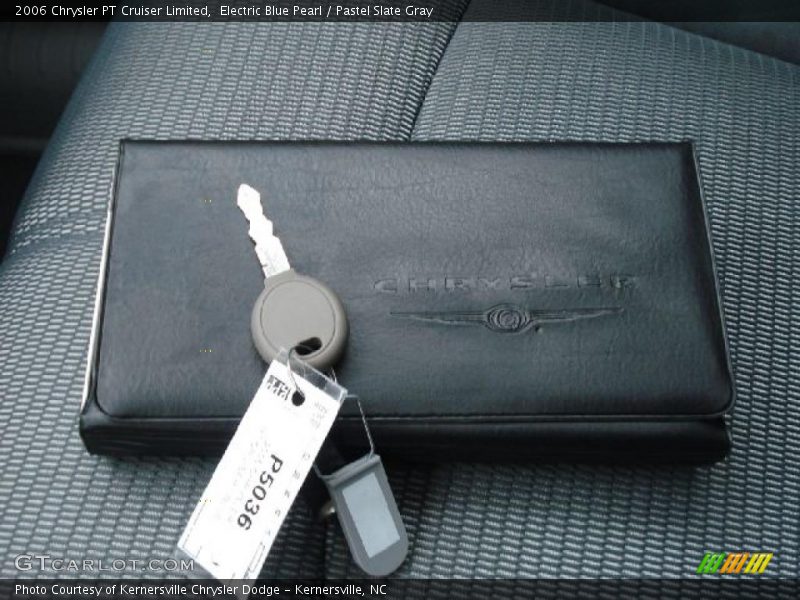 Electric Blue Pearl / Pastel Slate Gray 2006 Chrysler PT Cruiser Limited