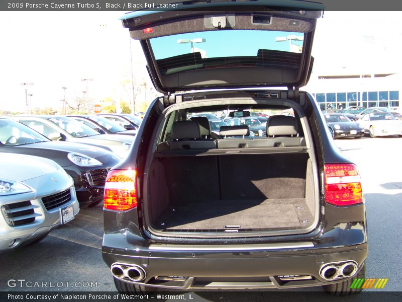 Black / Black Full Leather 2009 Porsche Cayenne Turbo S