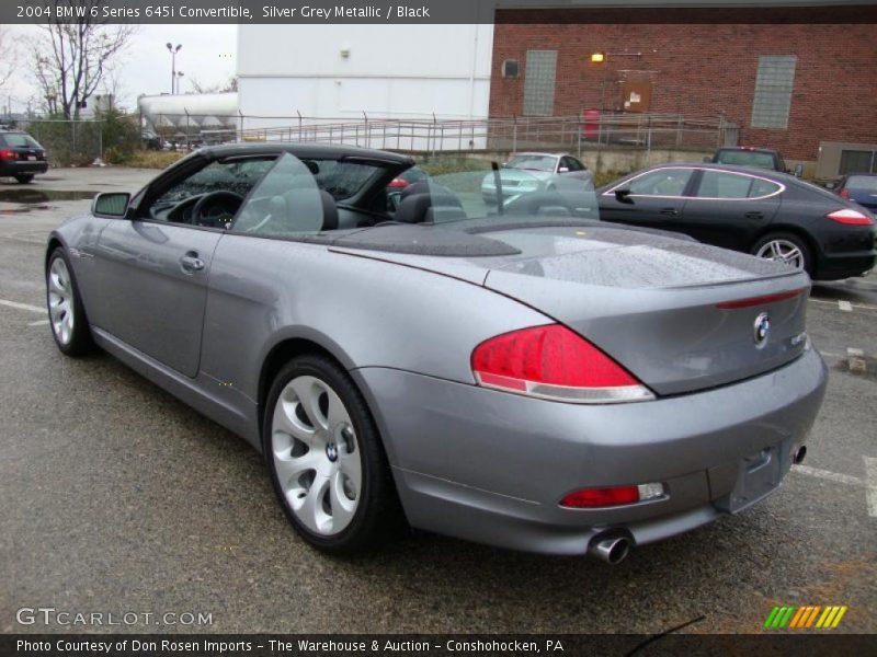 2004 6 Series 645i Convertible Silver Grey Metallic