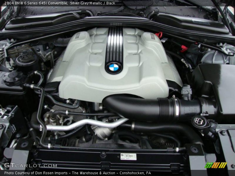  2004 6 Series 645i Convertible Engine - 4.4 Liter DOHC 32 Valve V8