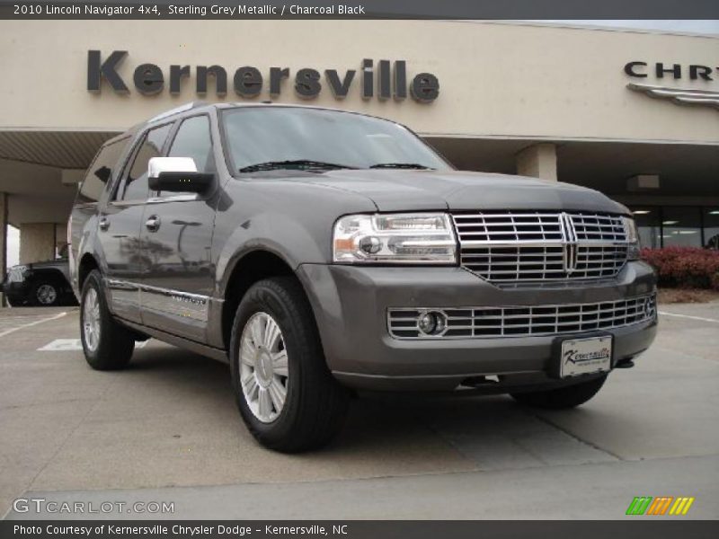 Sterling Grey Metallic / Charcoal Black 2010 Lincoln Navigator 4x4