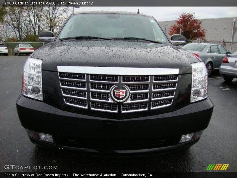 Black Raven / Ebony 2008 Cadillac Escalade AWD