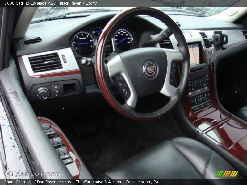 Black Raven / Ebony 2008 Cadillac Escalade AWD