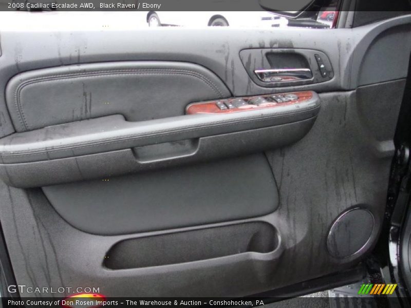 Black Raven / Ebony 2008 Cadillac Escalade AWD