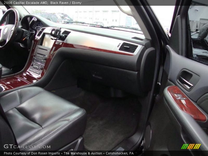 Black Raven / Ebony 2008 Cadillac Escalade AWD