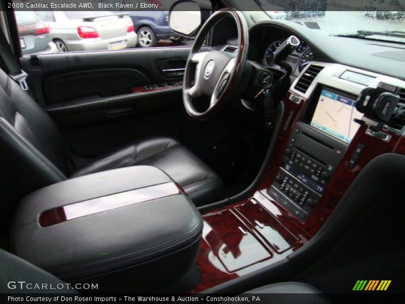 Black Raven / Ebony 2008 Cadillac Escalade AWD
