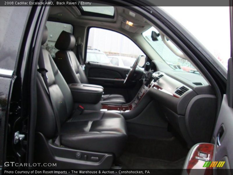 Black Raven / Ebony 2008 Cadillac Escalade AWD