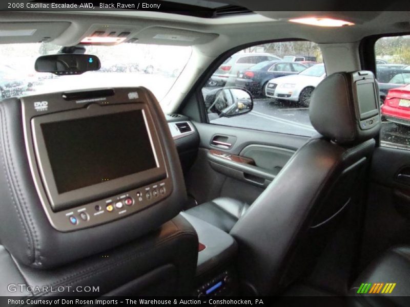 Black Raven / Ebony 2008 Cadillac Escalade AWD