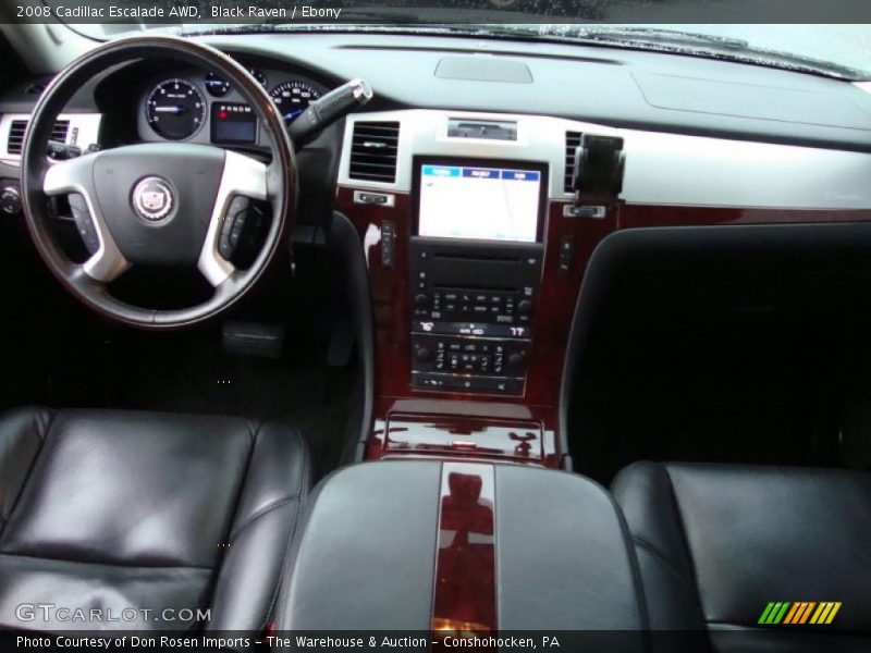 Black Raven / Ebony 2008 Cadillac Escalade AWD
