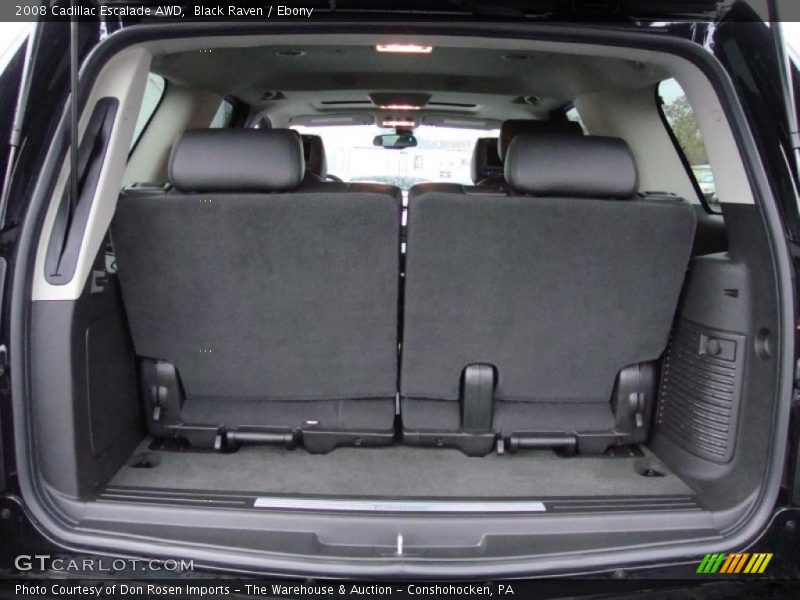 Black Raven / Ebony 2008 Cadillac Escalade AWD