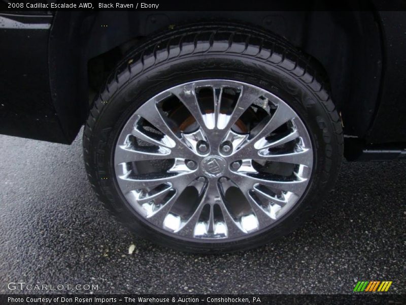 Black Raven / Ebony 2008 Cadillac Escalade AWD