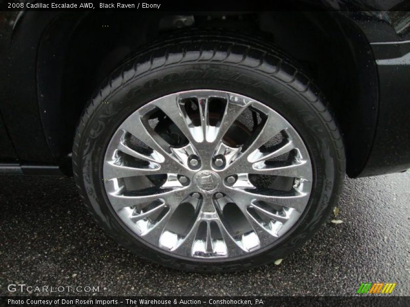 Black Raven / Ebony 2008 Cadillac Escalade AWD