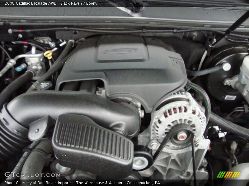 Black Raven / Ebony 2008 Cadillac Escalade AWD