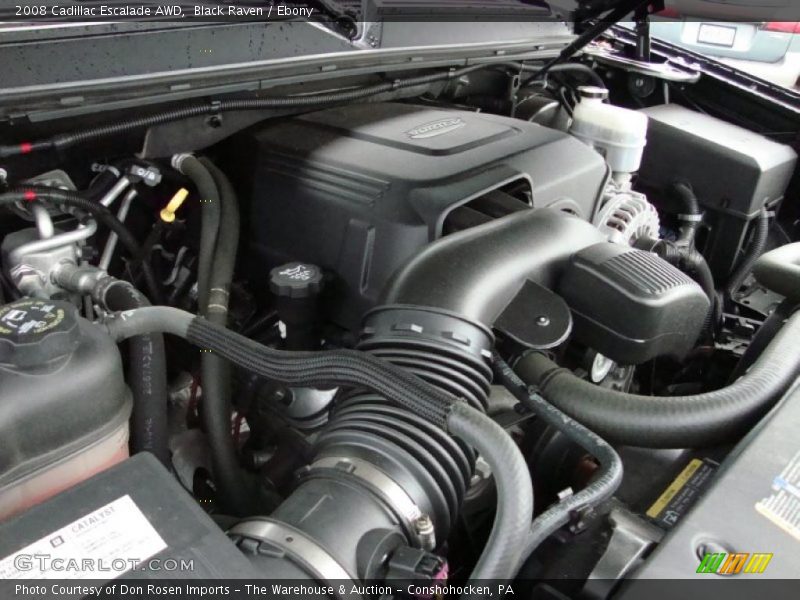 Black Raven / Ebony 2008 Cadillac Escalade AWD