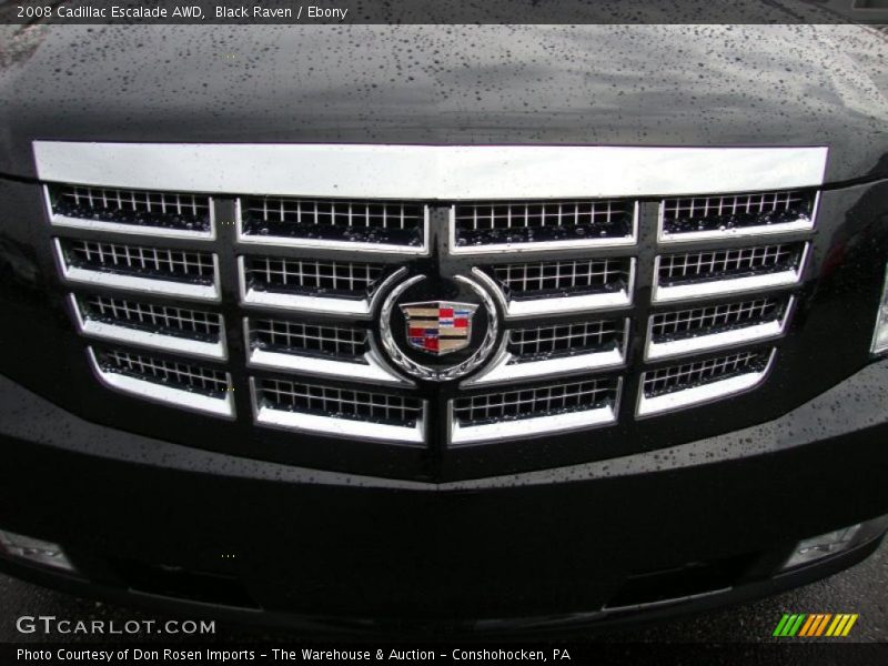 Black Raven / Ebony 2008 Cadillac Escalade AWD