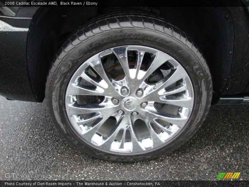 Black Raven / Ebony 2008 Cadillac Escalade AWD
