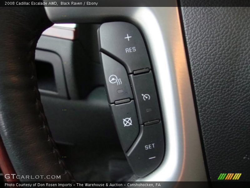 Black Raven / Ebony 2008 Cadillac Escalade AWD