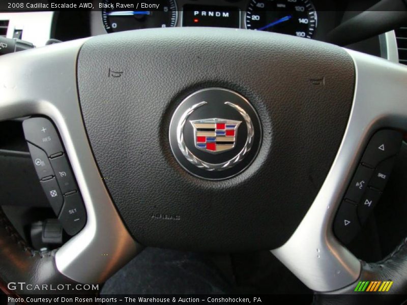 Black Raven / Ebony 2008 Cadillac Escalade AWD