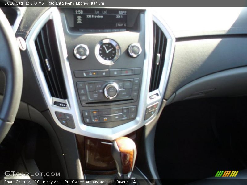 Radiant Silver / Ebony/Titanium 2010 Cadillac SRX V6