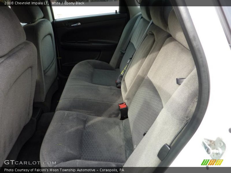 White / Ebony Black 2008 Chevrolet Impala LT