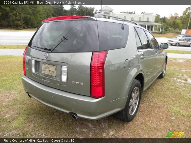 Silver Green Metallic / Light Neutral 2004 Cadillac SRX V8