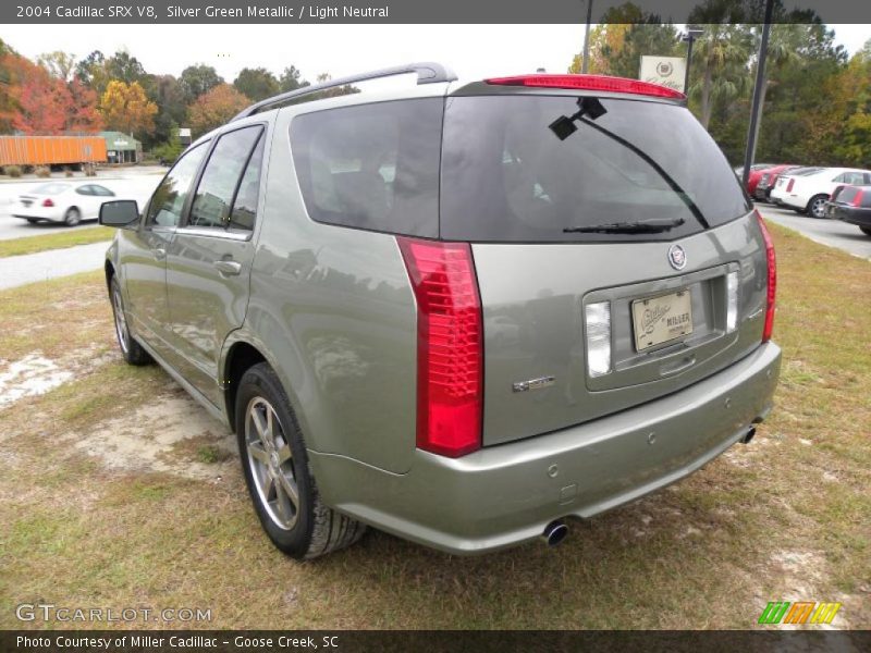 Silver Green Metallic / Light Neutral 2004 Cadillac SRX V8
