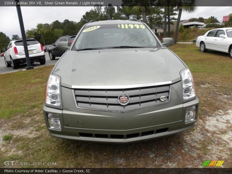 Silver Green Metallic / Light Neutral 2004 Cadillac SRX V8