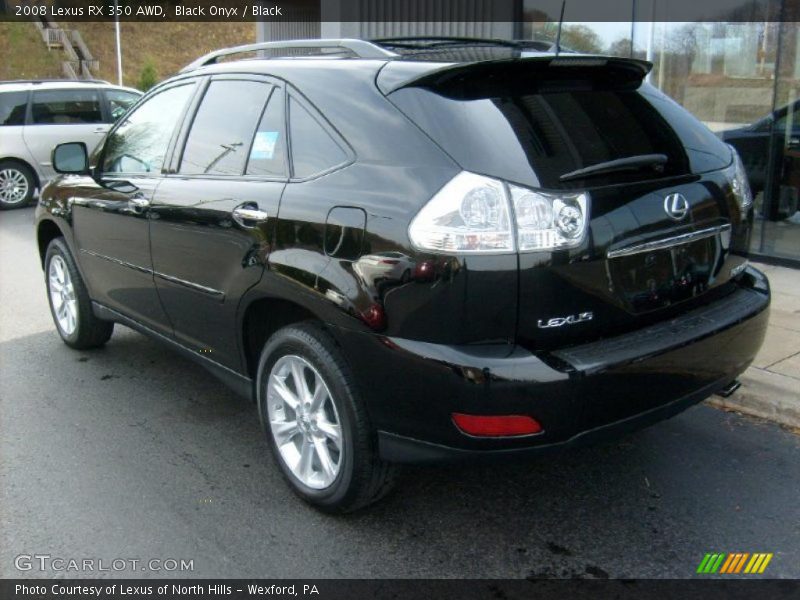Black Onyx / Black 2008 Lexus RX 350 AWD
