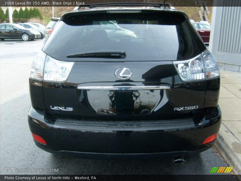Black Onyx / Black 2008 Lexus RX 350 AWD