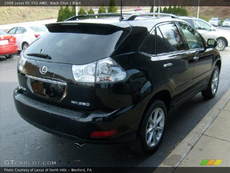Black Onyx / Black 2008 Lexus RX 350 AWD