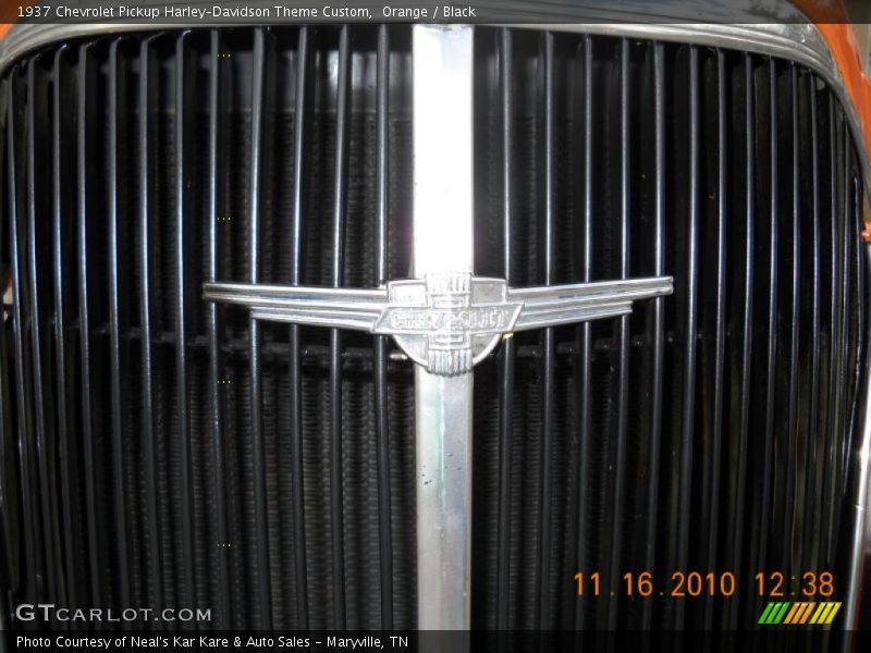  1937 Pickup Harley-Davidson Theme Custom Logo