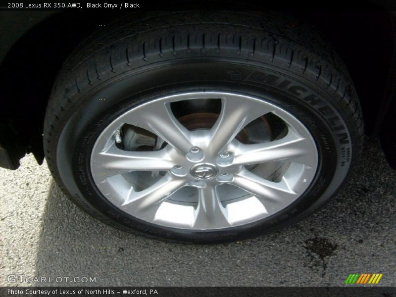 Black Onyx / Black 2008 Lexus RX 350 AWD